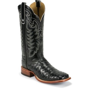 Tony Lama Black Full Quill Ostrich 13" - 9090