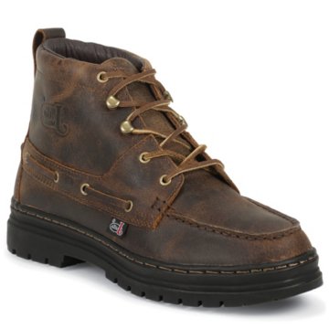 Justin Boots Casuals Waxy Mocha Brown Chukka - 981