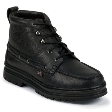Justin Boots Casuals Black Cowhide Chukka - 985
