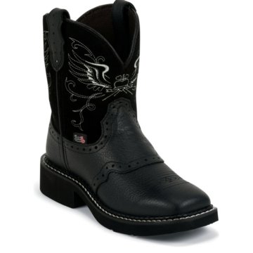 Justin Boots Justin Gypsy Black Cow - 9977JR