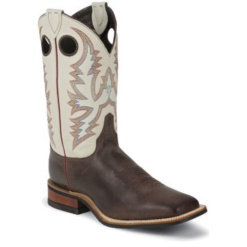 Justin Boots Bent Rail Arizona Cafe Burnished Cow - BR357