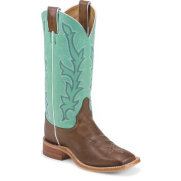 Justin Boots Bent Rail Chocolate Burnished Calf - BRL310