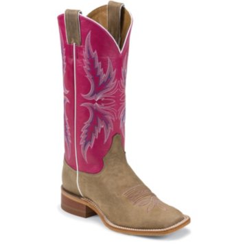 Justin Boots Bent Rail Tan Vintage Cow - BRL311