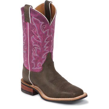Justin Boots Bent Rail Chocolate Bisonte - BRL330