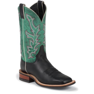 Justin Boots Bent Rail&trade; Black Soft Calf - BRL331
