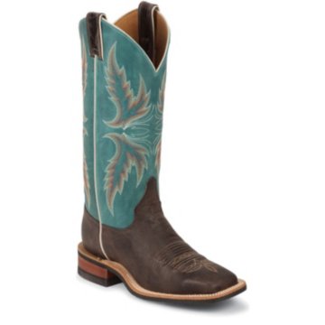 Justin Boots Bent Rail Chocolate Puma Cowhide - BRL335