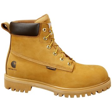  6" Wheat Safety Toe Work Boot