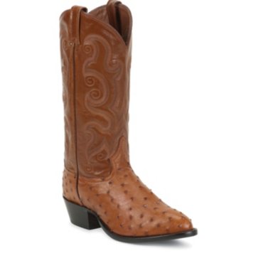 Tony Lama Peanut Brittle Ostrich - CZ800