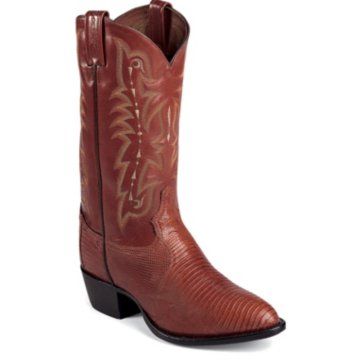 Tony Lama Peanut Brittle Lizard - CZ812