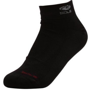 Sole Lightweight Sport Ankle 3 Pair Pack - KLA-BLK
