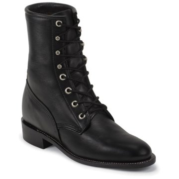  Ropers Royal Black Cowhide