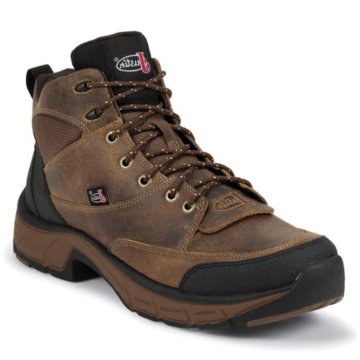 Justin Boots Stampede Distressed Tan Jaguar Waterproof - L0932