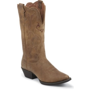Justin Boots Stampede Tan Puma Cow - L2561