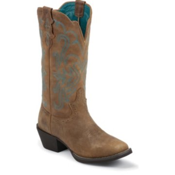 Justin Boots Stampede&trade; Tan Puma Cow - L7306
