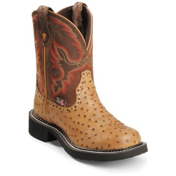  Justin Gypsy® Cognac Ostrich Print
