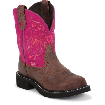 Justin Boots Justin Gypsy&reg; Spice Brown Suede - L9973