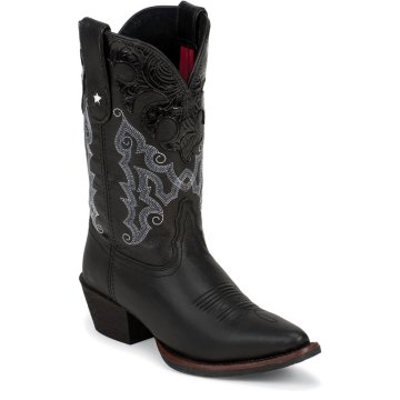 Tony Lama Black Matador (Toddler / Youth) - LL300