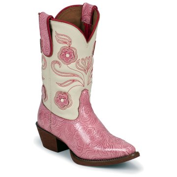 Tony Lama Carnation Texas Rose (Toddler / Youth)