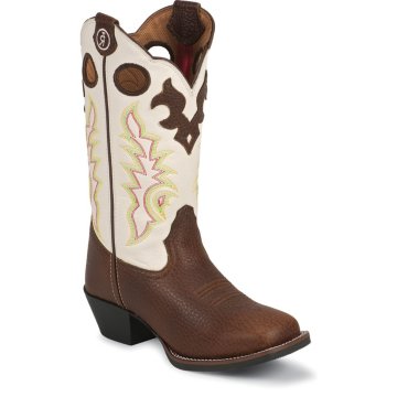 Tony Lama Beige Mustang (Toddler/Youth) - LL404