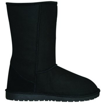 Dawgs Sheepdawgs 9" Cow Suede Womens - SDSUEDE9W-BLK