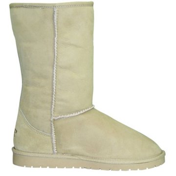 Dawgs Sheepdawgs 9" Cow Suede Womens - SDSUEDE9W-NAT