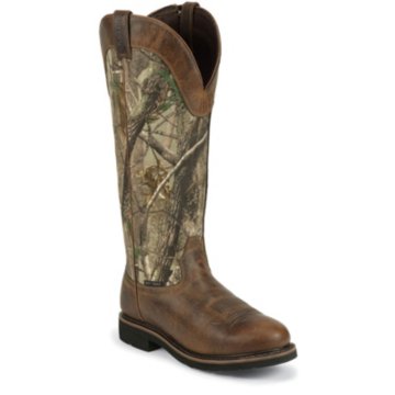 Justin Original Work Rugged Tan Composition Toe 17" - WK4551