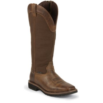 Justin Original Work Rugged Tan Composition Toe Stampede - WK4557