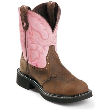 Justin Original Work Bay Apache Steel Toe