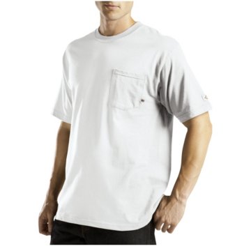 Dickies Apparel Short Sleeve Pocket Tee with Wicking - WS417-WH