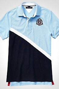 Slim Fit Crest Polo