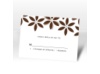 Floral Delight - Chocolate - Respond Card and Envelope