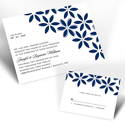 Floral Delight - Eclipse - Invitation