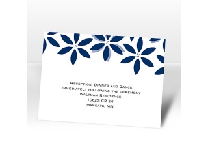 Floral Delight - Eclipse - Reception Card