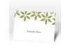 Floral Delight - Kiwi - Thank You Card and Envelope