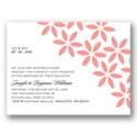 Floral Delight - Melon - Invitation