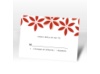 Floral Delight - Scarlet - Respond Card and Envelope