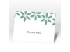 Floral Delight - Fern - Thank You Card and Envelope