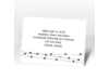 True Serendipity - Lagoon - Reception Card