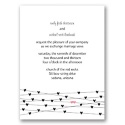 True Serendipity -Petal -  Invitation