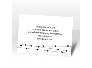 True Serendipity - Petal - Reception Card