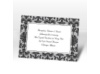 Clearly Refined - Ebony - Reception Card