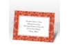Clearly Refined - Scarlet - Reception Card