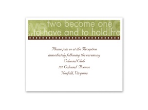 Day Dream - Kiwi - Reception Card