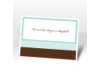 Positively Glowing - Aqua - Note Card and Envelope