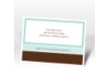 Positively Glowing - Aqua - Reception Card