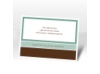 Positively Glowing - Turquoise - Reception Card