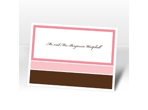 Positively Glowing - Petal - Note Card and Envelope
