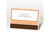 Positively Glowing - Tangerine - Reception Card