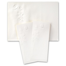 Rose Ecru Wedding Program