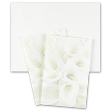 Lilies Wedding Program - Blank